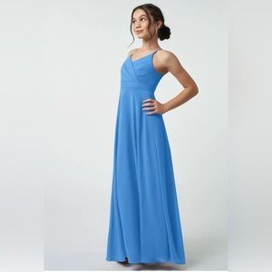 Elegant Blue Evening Gown